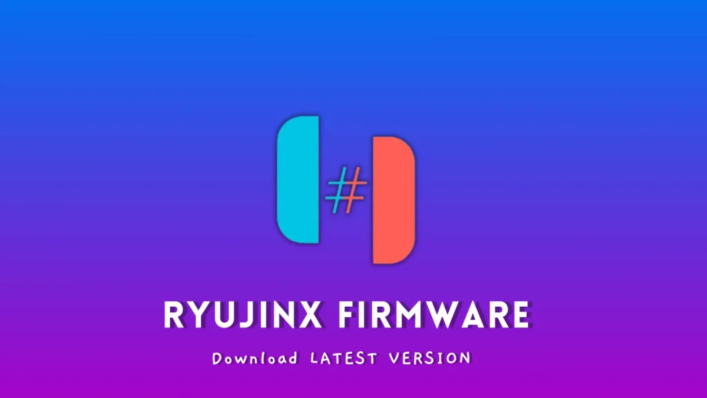 Ryujinx Firmware