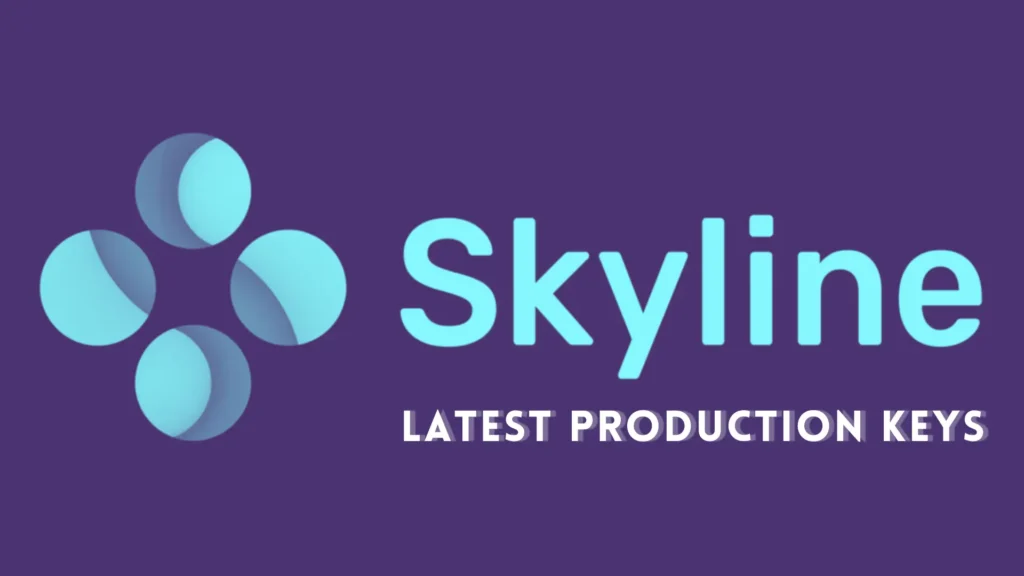 Skyline Production Keys